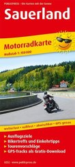 PublicPress Motorradkarte Sauerland