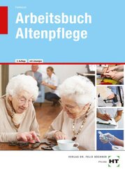 Arbeitsbuch Altenpflege mit eingetragenen Lösungen