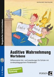 Auditive Wahrnehmung - Wortebene, m. 1 CD-ROM