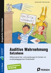Auditive Wahrnehmung - Satzebene, m. 1 CD-ROM