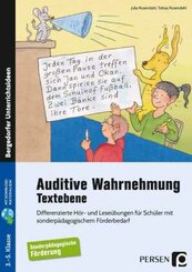 Auditive Wahrnehmung - Textebene, m. 1 CD-ROM
