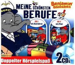 Benjamin Blümchen - Berufe-Box - als Pilot/als Busfahrer, 2 Audio-CDs