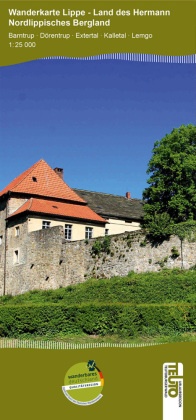 Wanderkarte Lippe: Land des Hermann - Nordlippisches Bergland