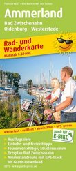 PublicPress Rad- und Wanderkarte Ammerland, Bad Zwischenahn, Oldenburg - Westerstede