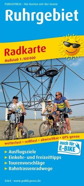 PublicPress Radwanderkarte Ruhrgebiet