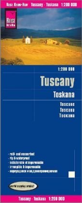 Reise Know-How Landkarte Toskana (1:200.000)