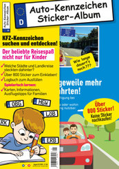 Das KFZ-Kennzeichen Sticker-Sammelalbum