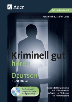 Kriminell gut hören Deutsch 8-10, m. 1 CD-ROM