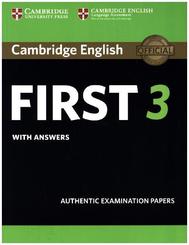 Cambridge English First 3 - Student's Book with answers