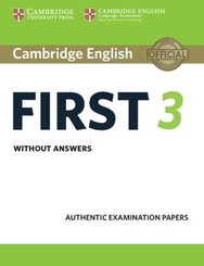 Cambridge English First 3 - Student's Book without answers