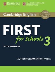 Cambridge English First for Schools 3: Student's Book with answers