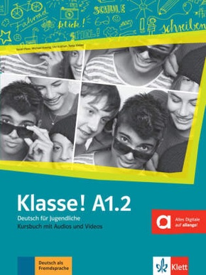 Klasse! A1.2 Kursbuch mit Audios und Videos online