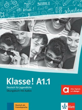 Klasse! A1.1 Übungsbuch mit Audios online