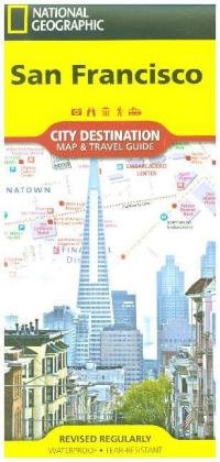 National Geographic City Destination Map San Francisco