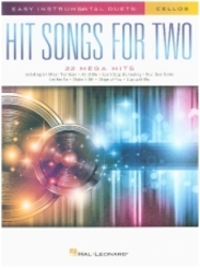 Easy Instrumental Duets Hit Songs -For Two Cellos- (Book)