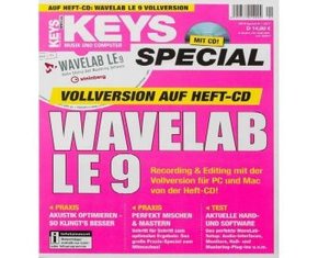 Keys Special Wavelab LE 9 Vollversion, m. CD-ROM