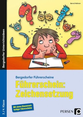 Führerschein: Zeichensetzung