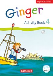 Ginger - Lehr- und Lernmaterial für den früh beginnenden Englischunterricht - Early Start Edition - Neubearbeitung - 4.