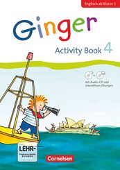 Ginger - Lehr- und Lernmaterial für den früh beginnenden Englischunterricht - Early Start Edition - Neubearbeitung - 4.