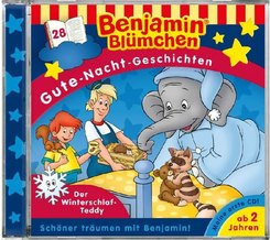 Benjamin Blümchen Gute-Nacht-Geschichten - Der Winterschlaf-Teddy, Audio-CD