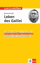 Lektürehilfen Bertolt Brecht 'Das Leben des Galilei'