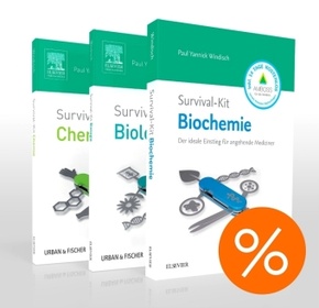 Survival-Kit Biochemie, Biologie und Chemie, 3 Bde.
