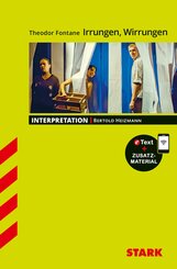STARK Theodor Fontane: Irrungen, Wirrungen - Deutsch - Interpretationen, m. 1 Buch, m. 1 Beilage