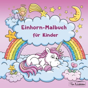 Einhorn-Malbuch für Kinder