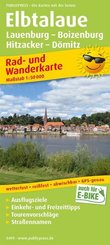 PublicPress Rad- und Wanderkarte Elbtalaue, Lauenburg - Boizenburg, Hitzacker - Dömitz