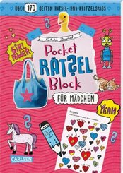 Pocket-Rätsel-Block: Für Mädchen