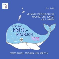Vicky Bo's Kritzel-Malbuch - Tiere