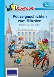 Polizeigeschichten zum Mitraten - Leserabe 2. Klasse - Erstlesebuch für Kinder ab 7 Jahren