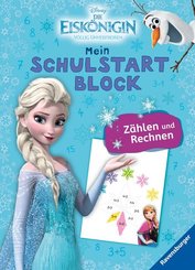 Disney Die Eiskönigin Mein Schulstartblock: Zählen und Rechnen; .