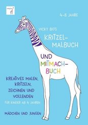 Vicky Bo's Kritzel-Malbuch und Mitmach-Buch