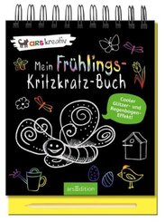 Mein Frühlings-Kritzkratz-Buch, m. Holzstift