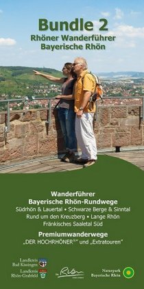 Bundel 2 Rhöner Wanderführer Bayerische Rhön, 6 Teile