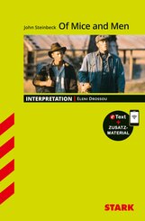 STARK John Steinbeck: Of Mice and Men - Englisch - Interpretationen, m. 1 Buch, m. 1 Beilage