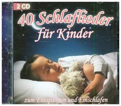 40 Schlaflieder für Kinder, 2 Audio-CD