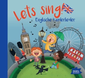 Let's sing! Englische Kinderlieder, 1 Audio-CD