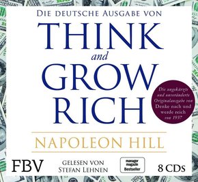Think and Grow Rich - Deutsche Ausgabe, 8 Audio-CDs