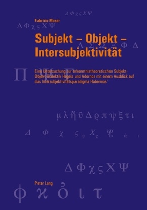 Subjekt - Objekt - Intersubjektivität