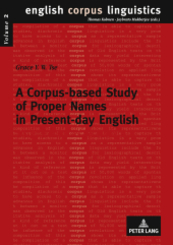 A Corpus-based Study of Proper Names in Present-day English