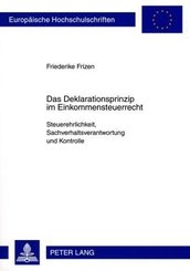 Das Deklarationsprinzip im Einkommensteuerrecht