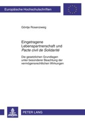 Eingetragene Lebenspartnerschaft und "Pacte civil de Solidarit&eacute;"