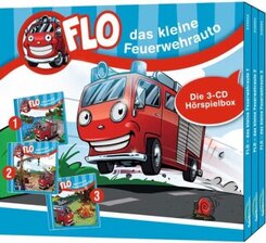 Flo - das kleine Feuerwehrauto - Die 3-CD Hörspielbox 1, Audio-CD