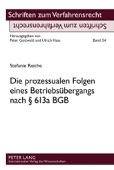 Die prozessualen Folgen eines Betriebs&uuml;bergangs nach 613a BGB