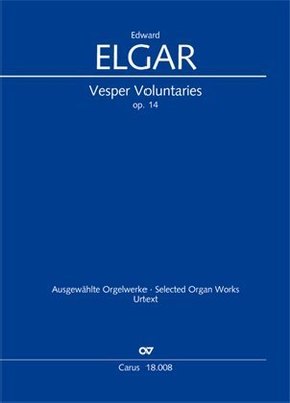 Vesper Voluntaries, für Orgel, Partitur