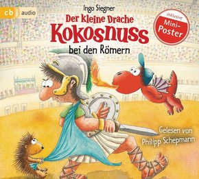 Der kleine Drache Kokosnuss bei den Römern, 1 Audio-CD