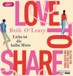 Love to share - Liebe ist die halbe Miete, 2 MP3-CDs