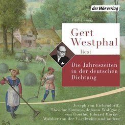 Gert Westphal liest: Die Jahreszeiten in der deutschen Dichtung, 4 Audio-CDs